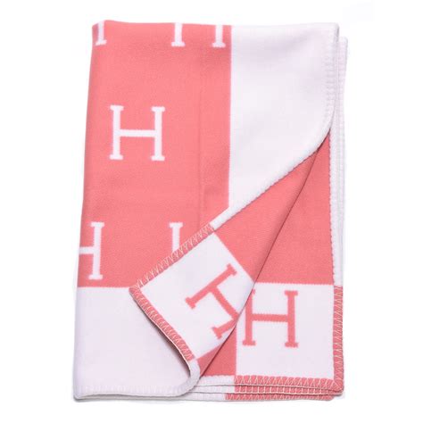 hermes baby blanket pink|avalon baby blanket.